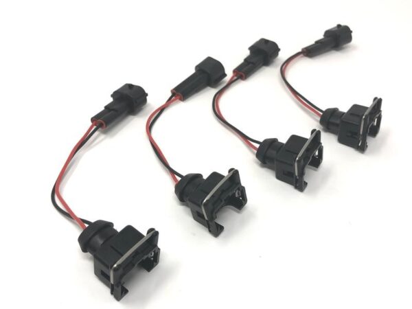 VW / AUDI ROW CAR TO EV1 INJECTOR ADAPTER HARNESS (4 PACK)