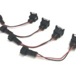 VW / AUDI ROW CAR TO EV1 INJECTOR ADAPTER HARNESS (4 PACK)