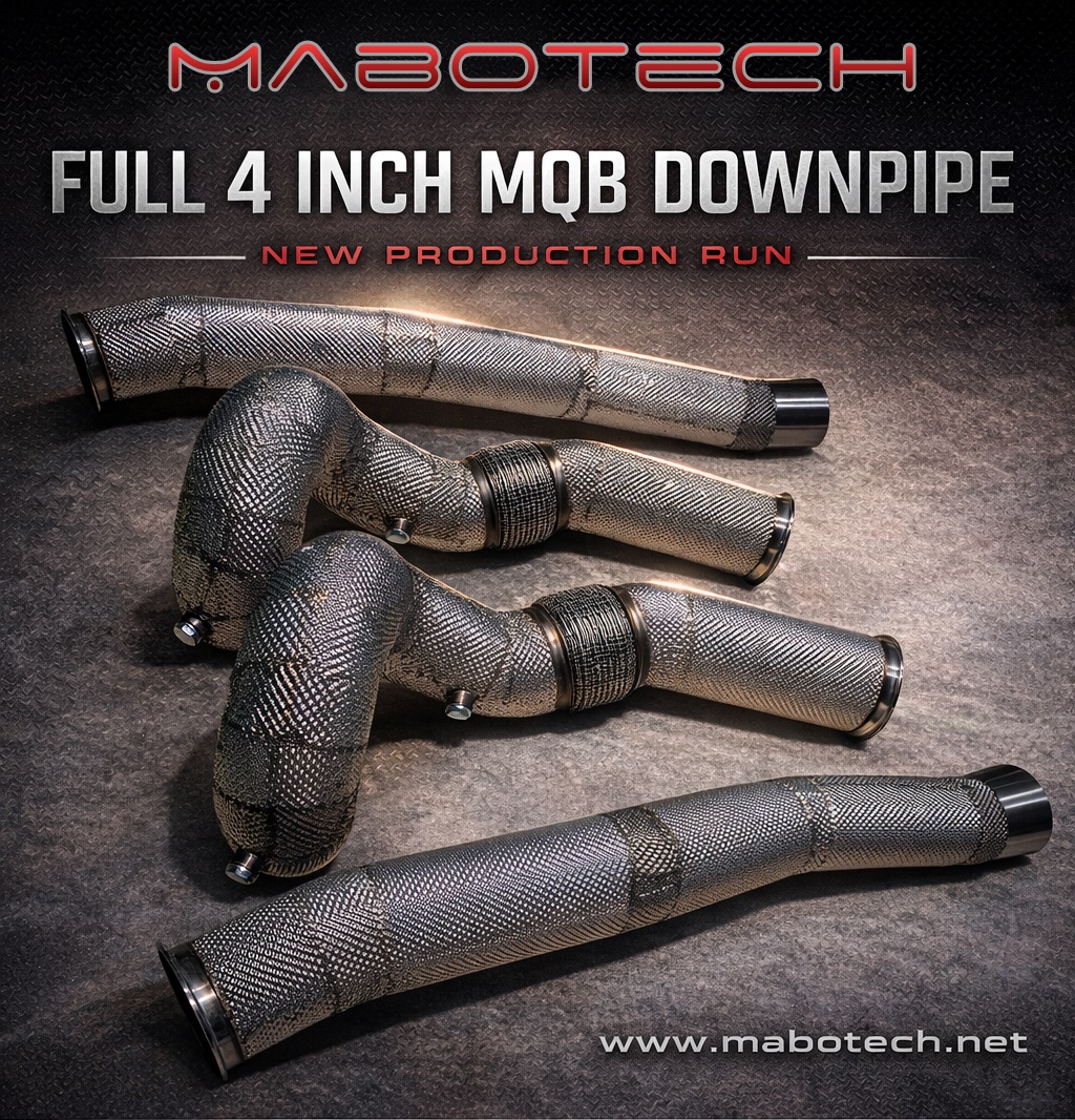 Mabotech MK7/8V FWD and AWD 4.0" Downpipe